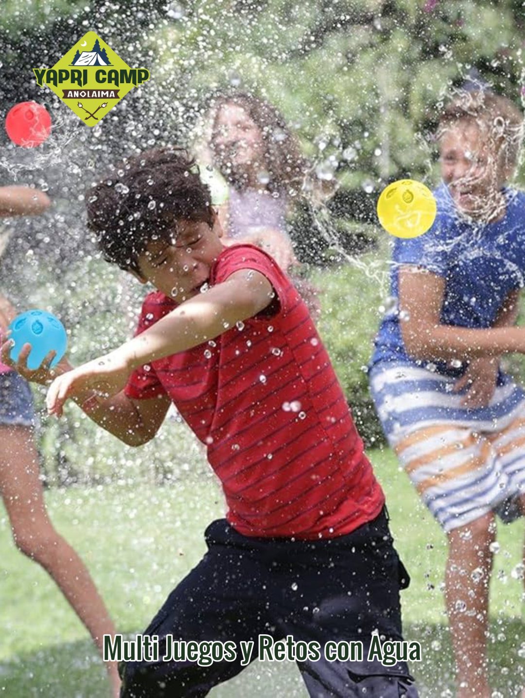 Multijuegos y retos con agua